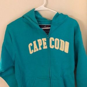 Teal Cape Cod sweatshirt